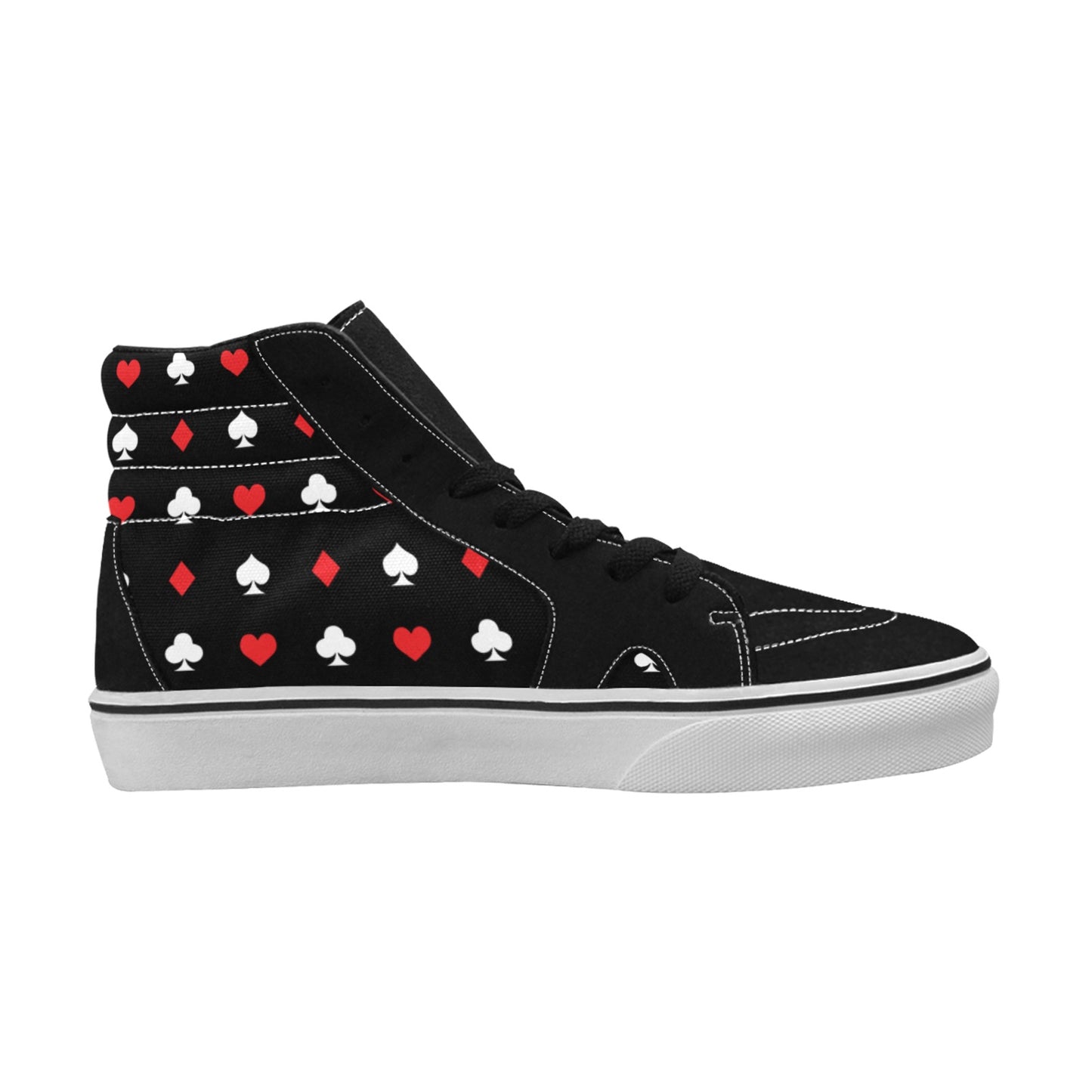 Full Deck Men's High Top Skateboarding Shoes