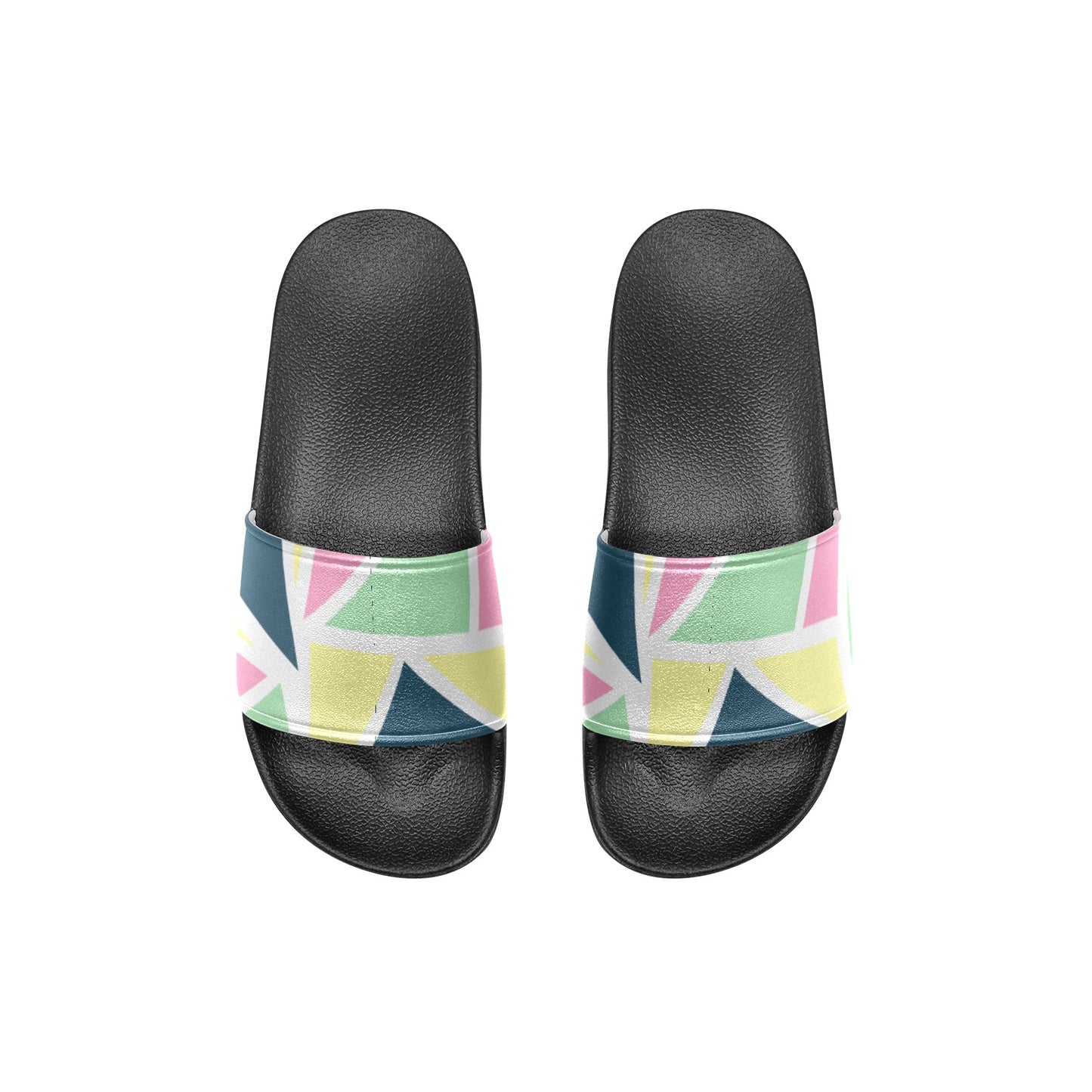 Colored Angles Kids' Slide Sandals