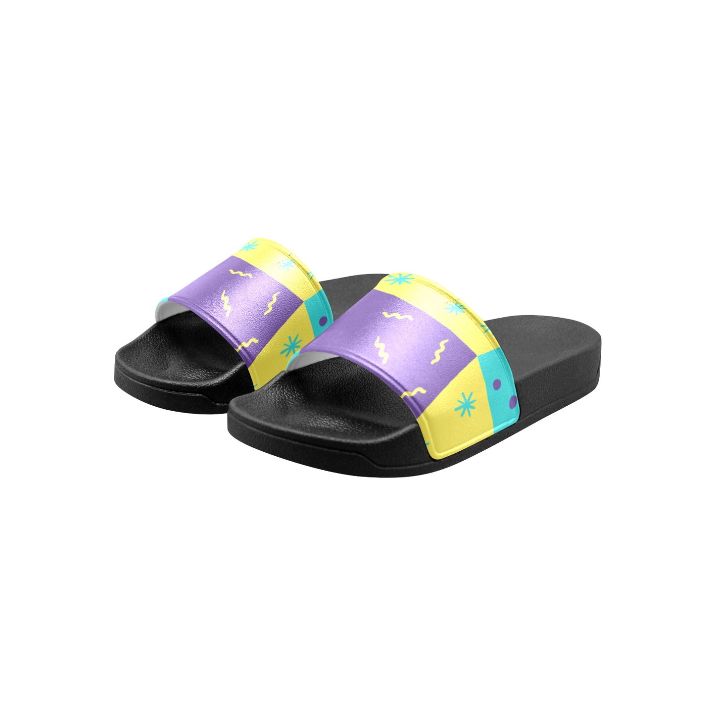 Purple Party Kids Slides