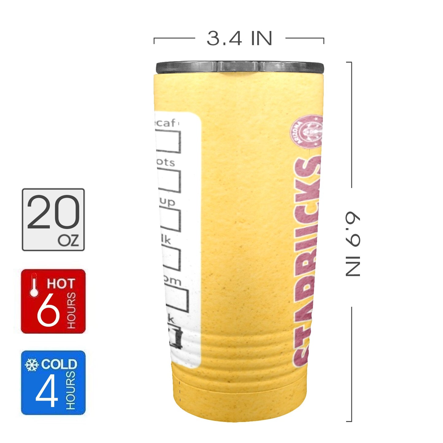 Cardinals 20oz Insulated Stainless Steel Mobile Tumbler