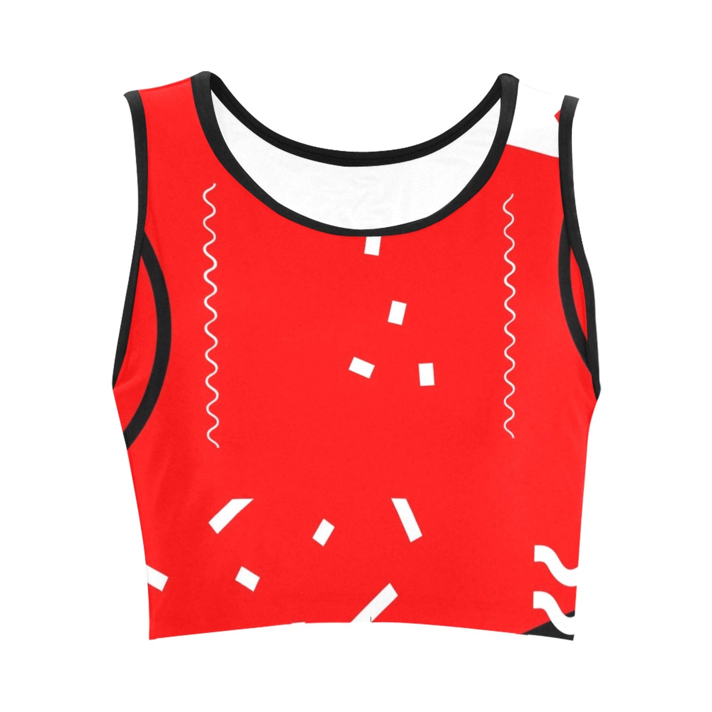 Red Does It Good Women's Crop Top