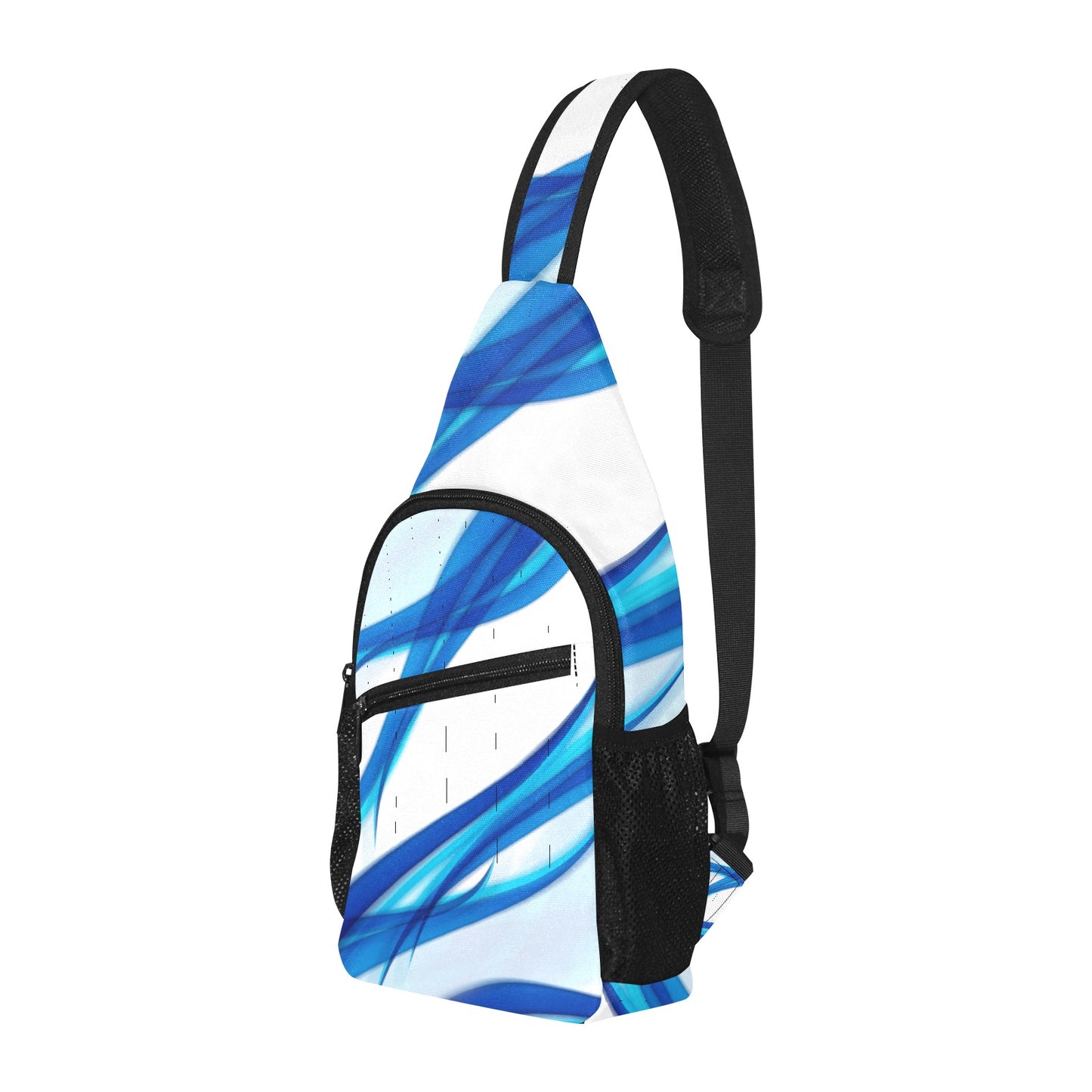 Blue Lightning Chest Bag