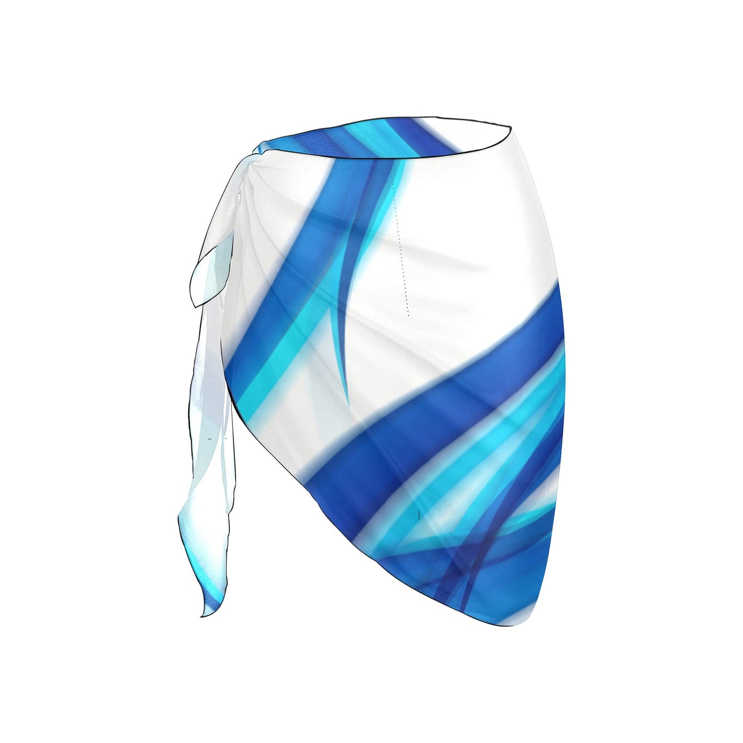 Blue Lightning Beach Sarong Wrap