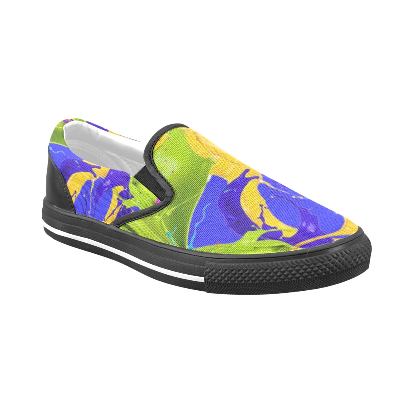 Color Mix Men's Slip-on Shoes