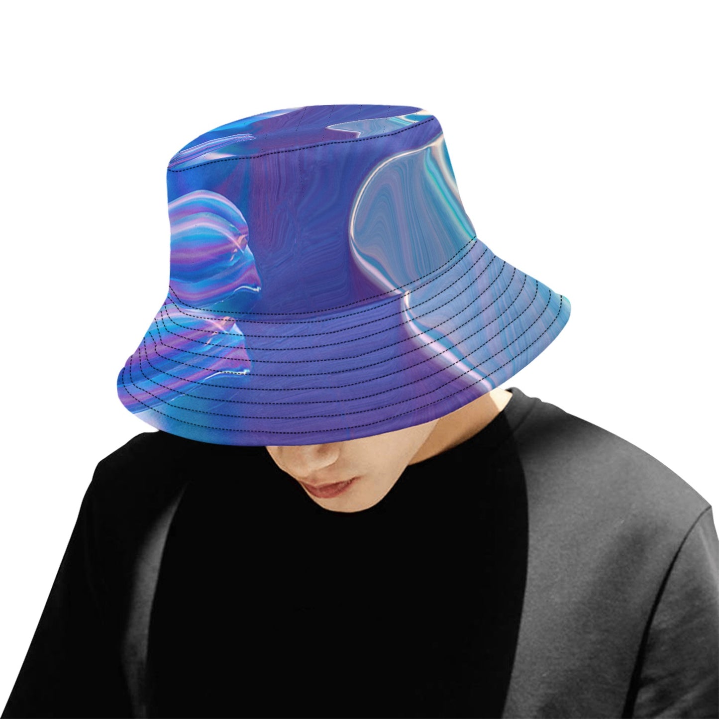 Blue Aura Unisex Bucket Hat