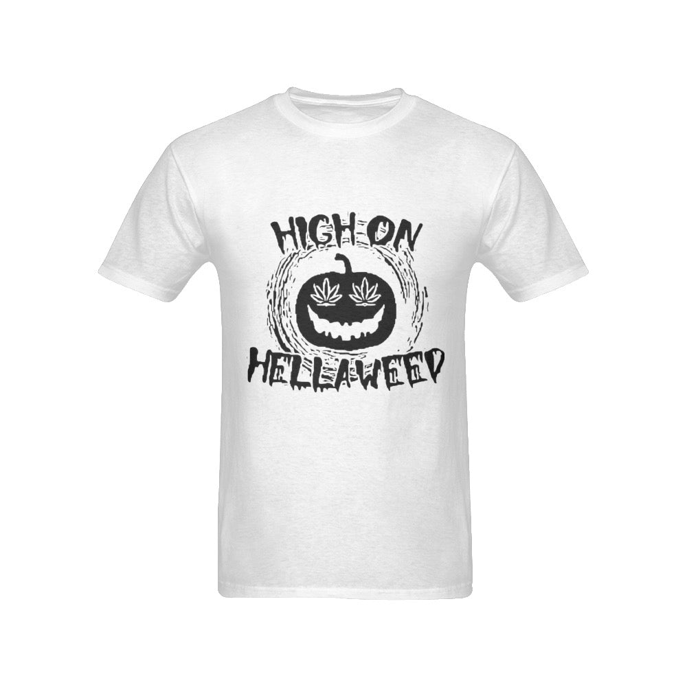 High on hellaweed Men's T-Shirt-Halloween