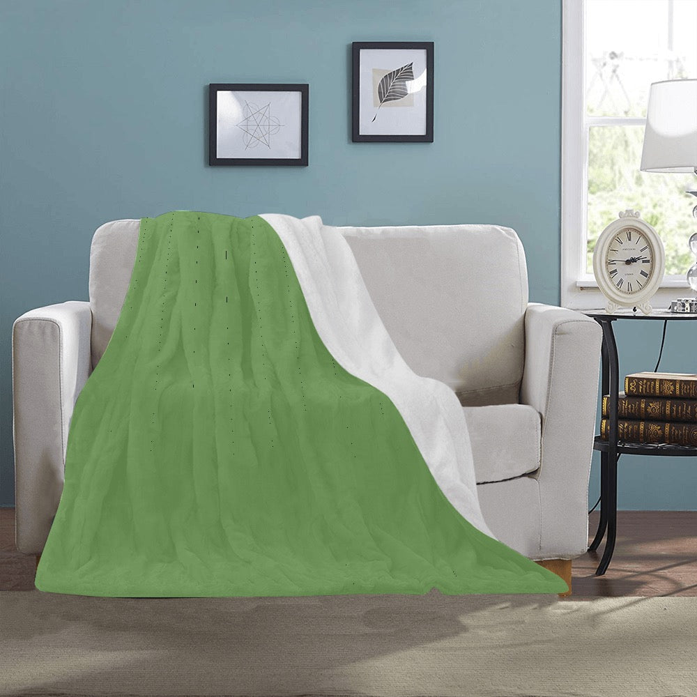 Green Ultra-Soft Micro Fleece Blanket 40"x50"