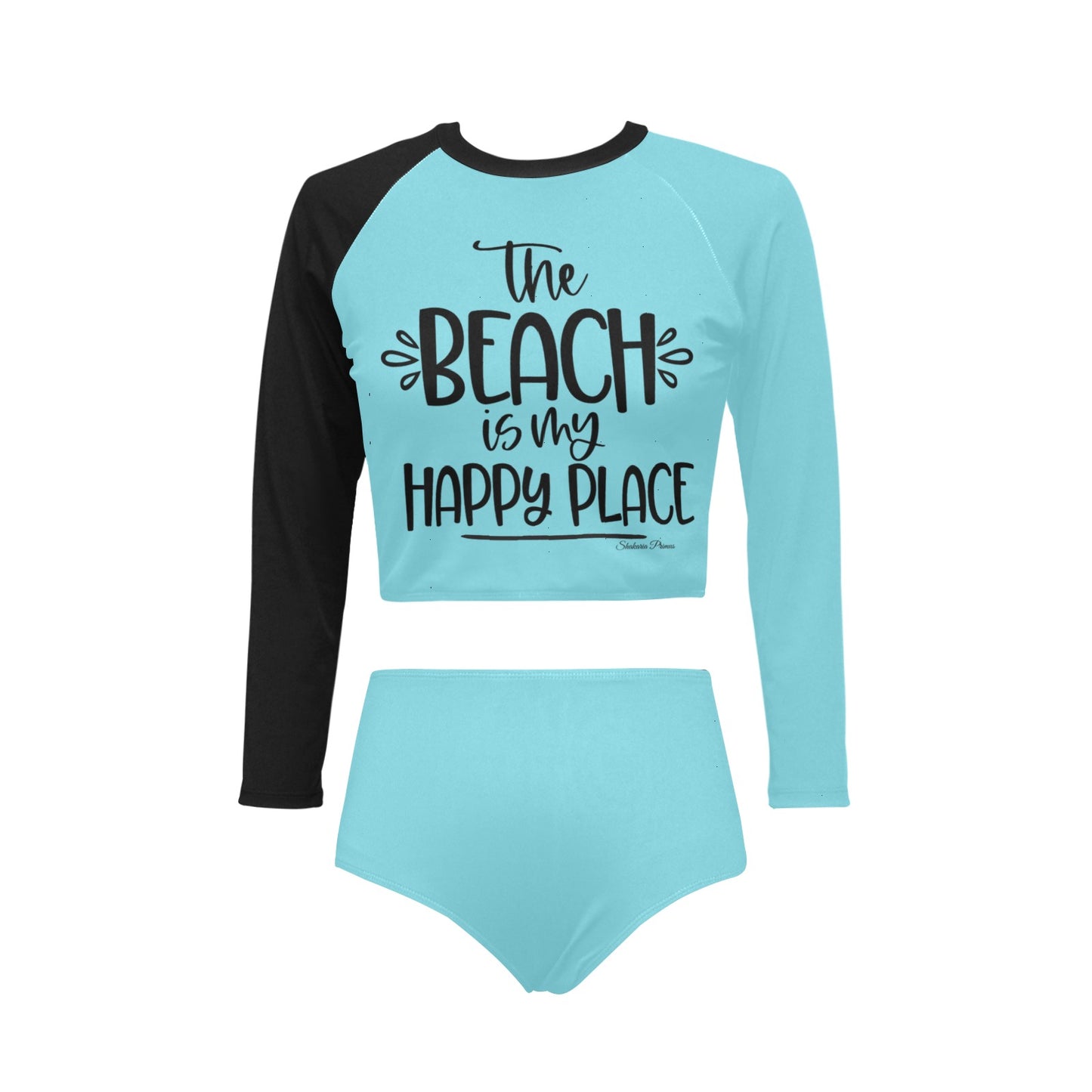 The Beach Long Sleeve Bikini Set