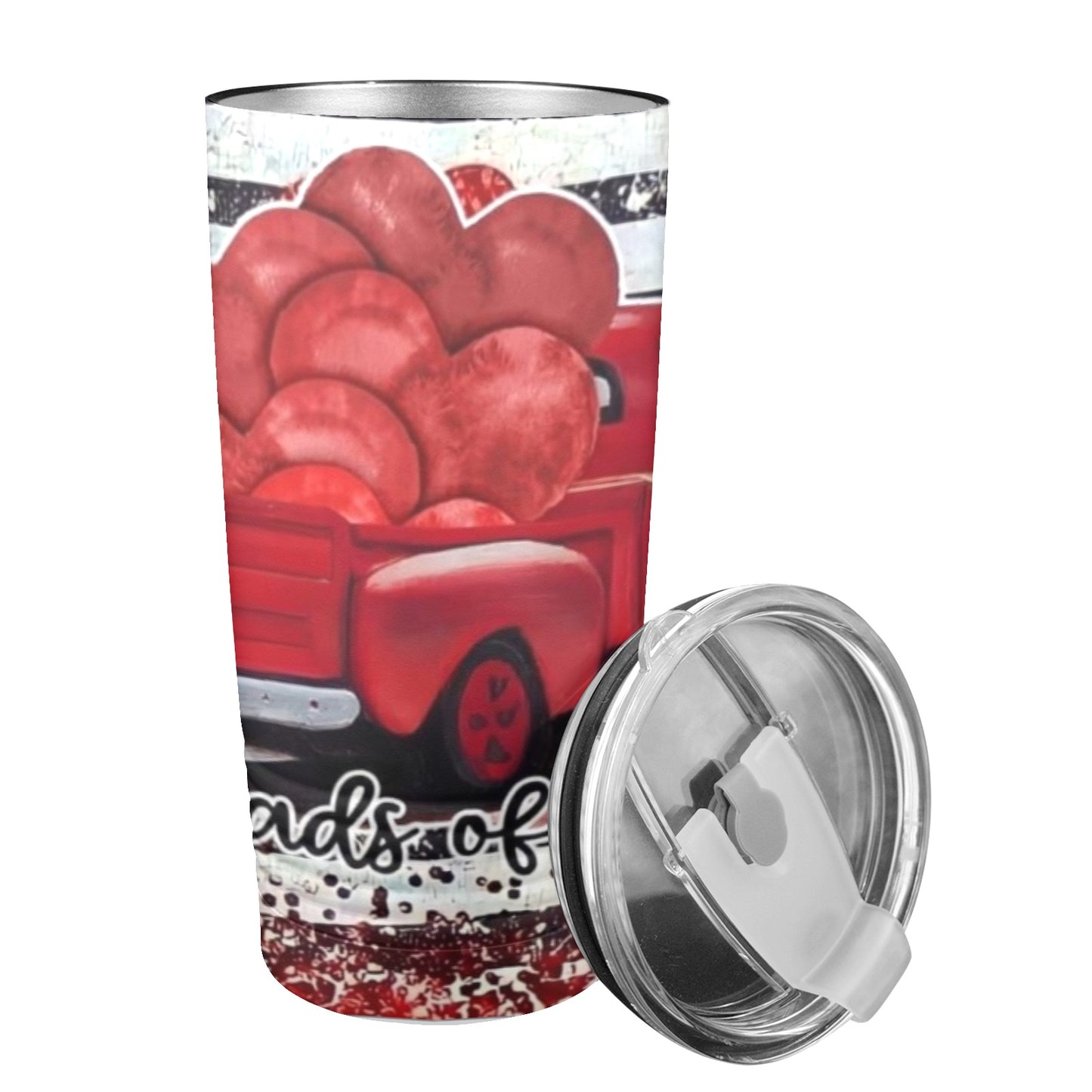 Loads Of Love Valentine’s Day  20oz Insulated Stainless Steel Mobile Tumbler