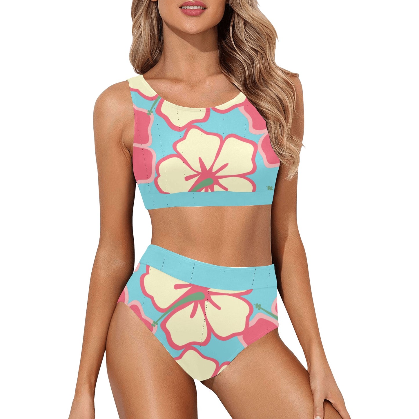 Hawaiian Tropics Crop Bikini Swimsuit