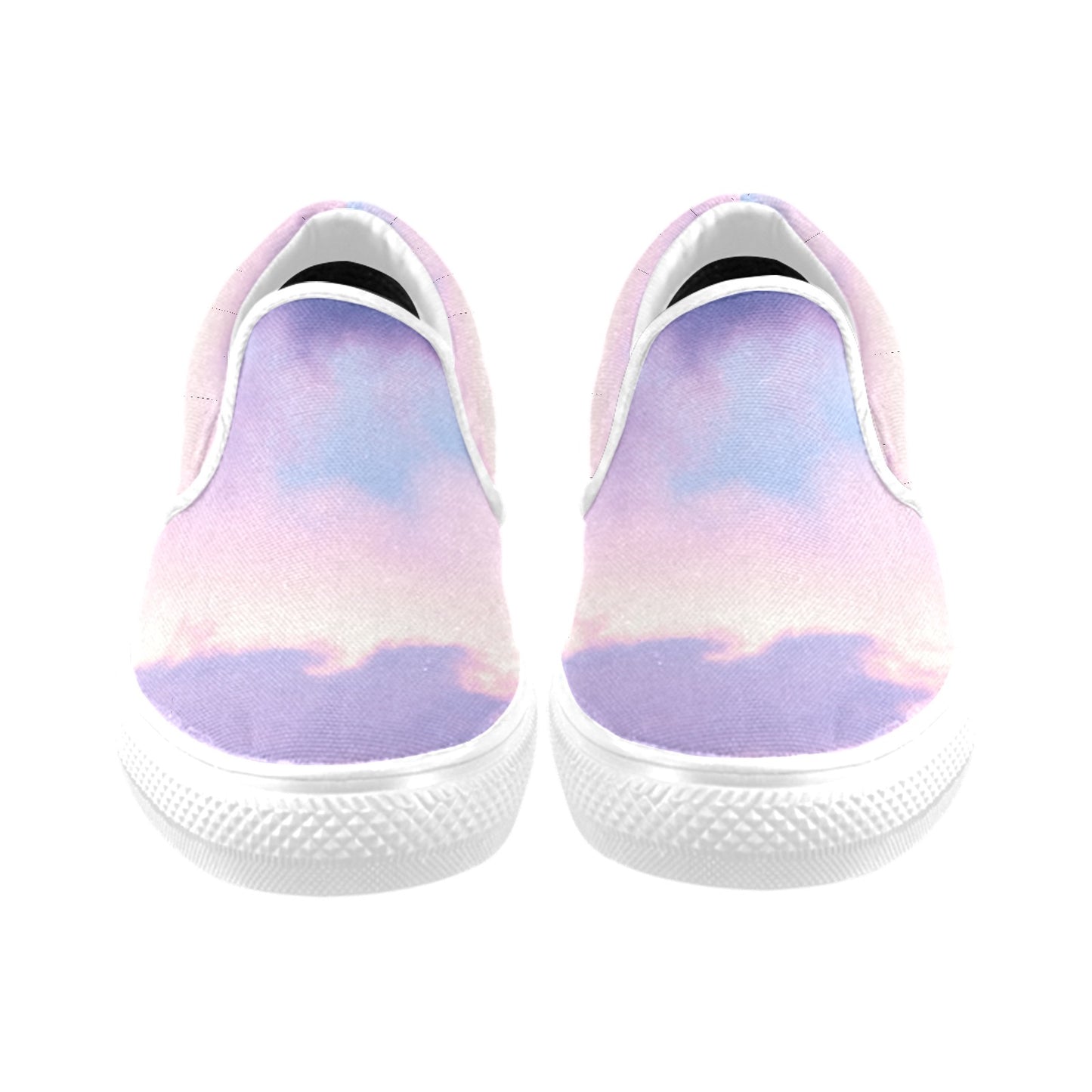 Pastel Skies Women's Slip-on Shoes