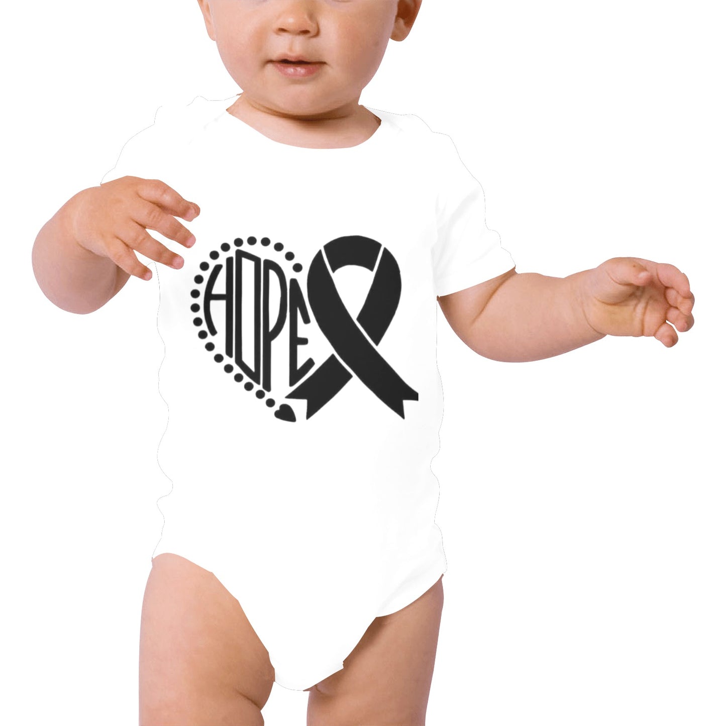 AWARENESS - Hope  Baby Short Sleeve Onesie