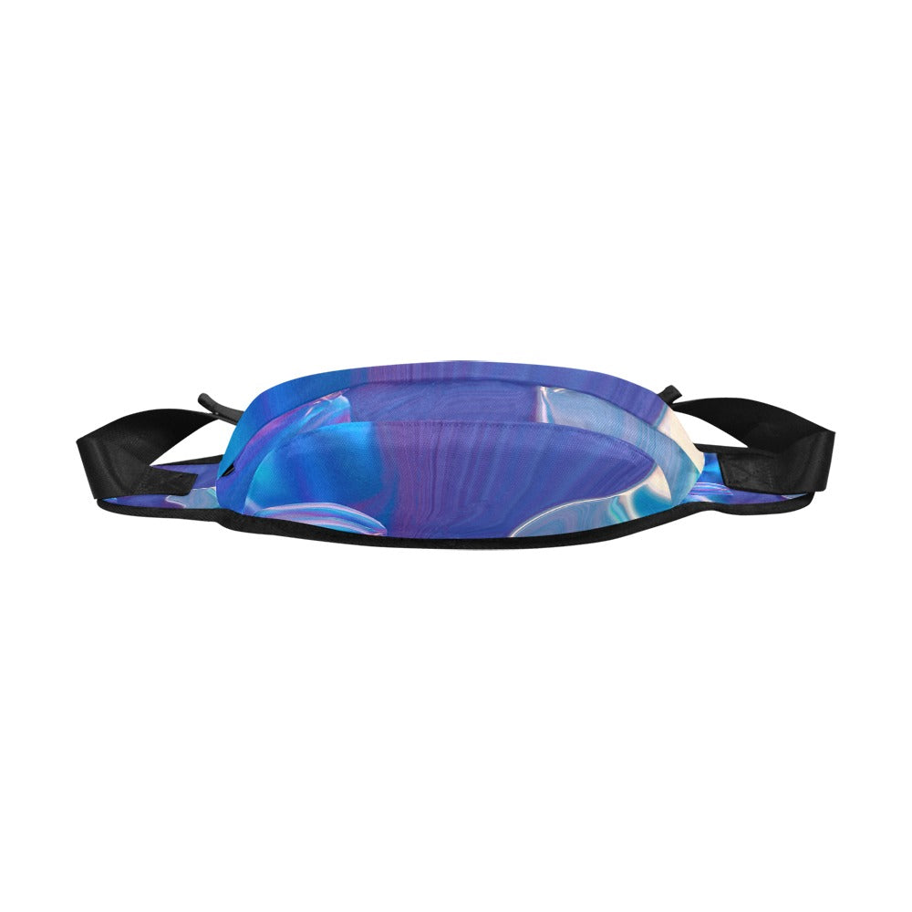 Blue Aura Fanny Pack/Large