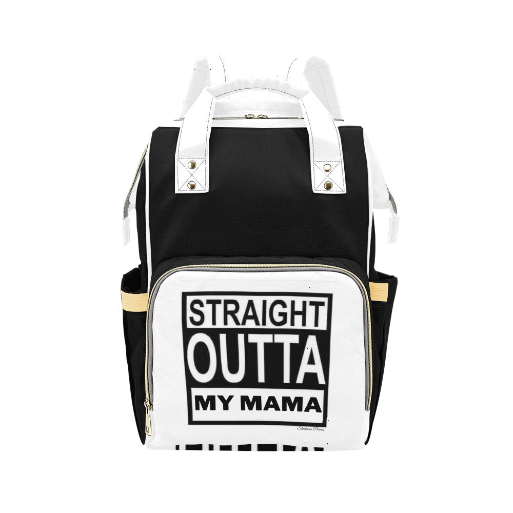 Outta My Mama Multi-Function Diaper Backpack/Bag