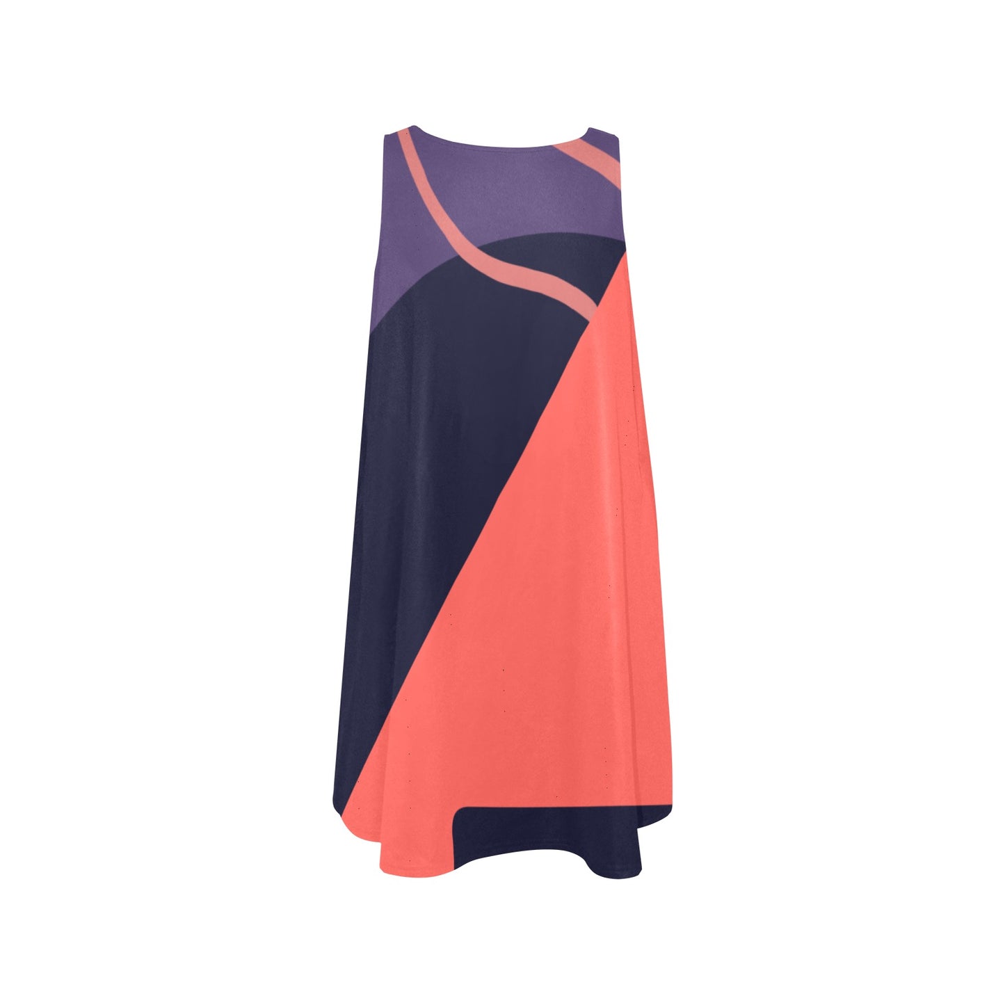 Orange You Sleeveless A-Line Pocket Dress