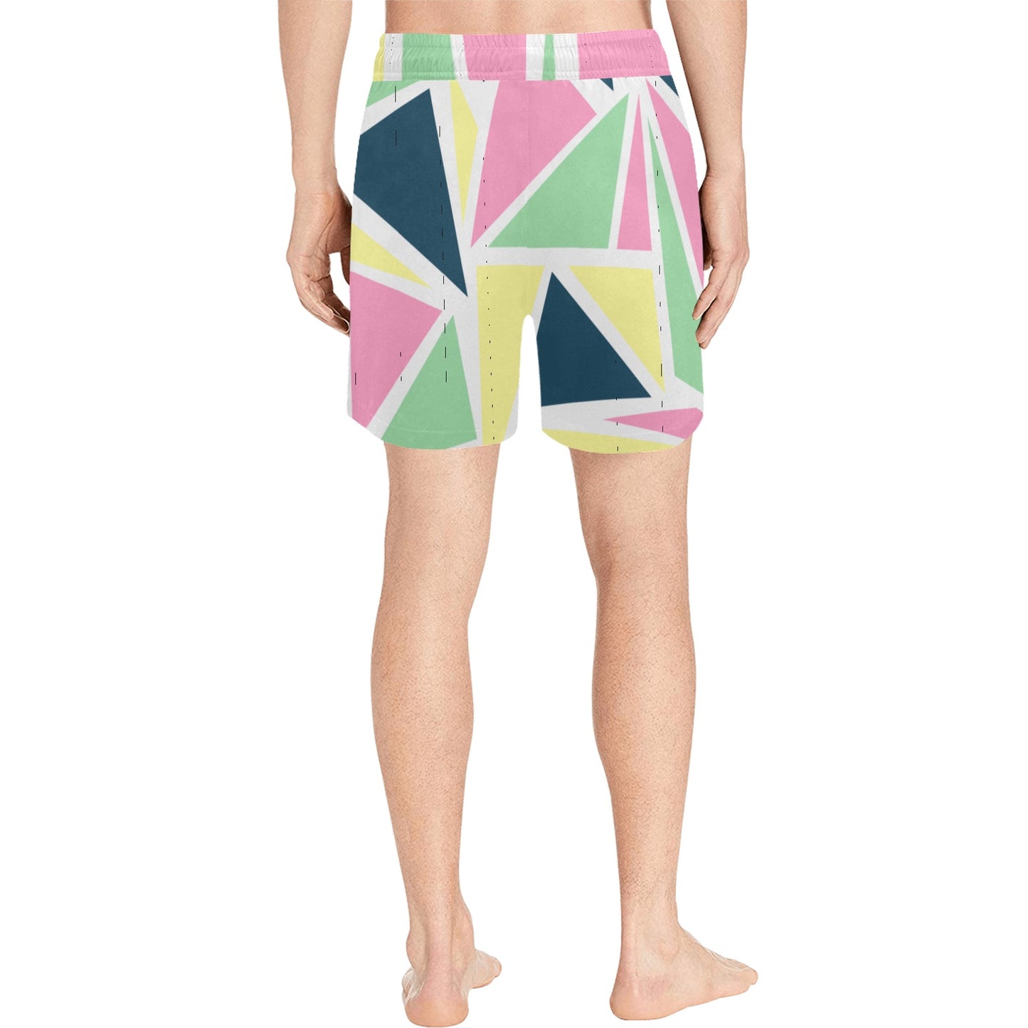 Colored Angles Men's Swim Shorts