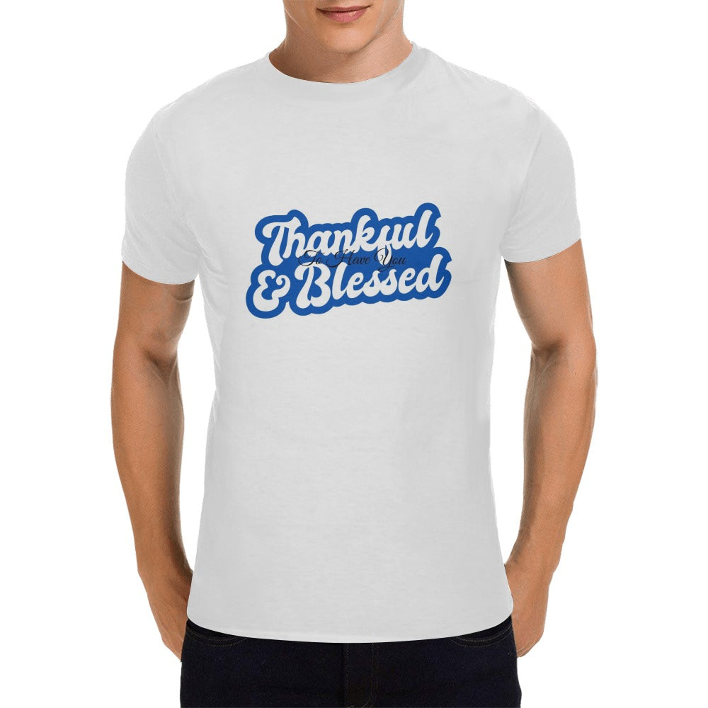 Thankful and Blessed Men's T-Shirt