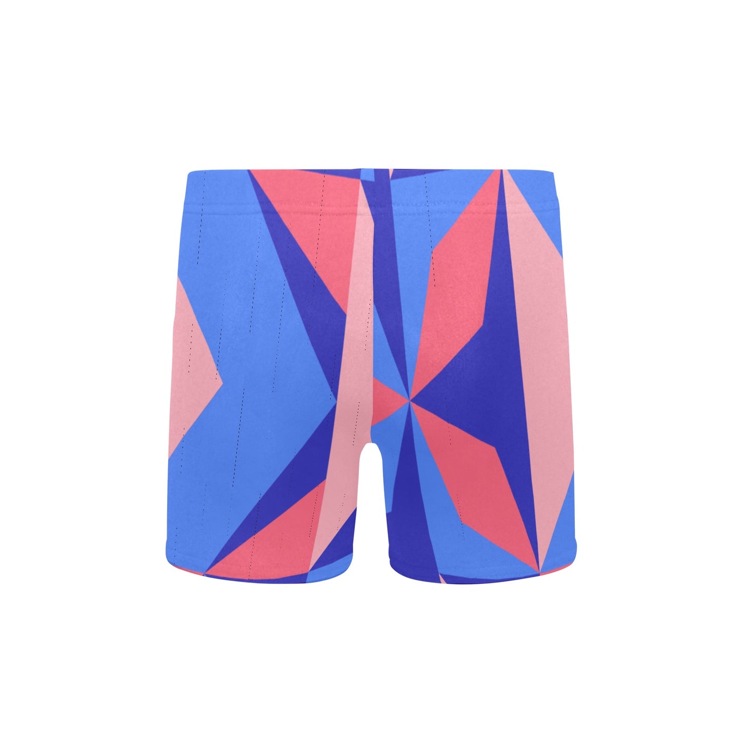 Color Abstract Little Boys' Swimming Trunks