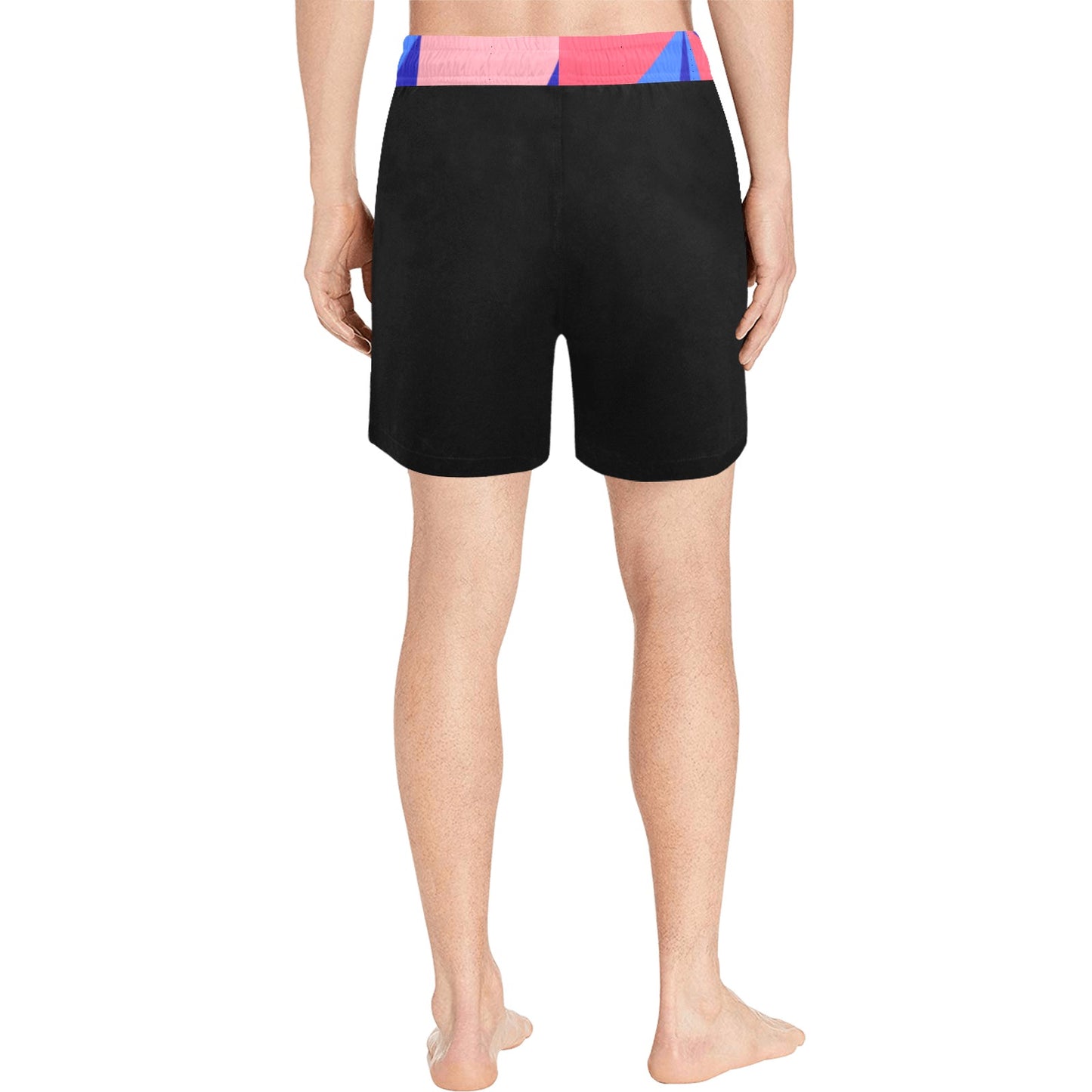 Color Abstract Men's Swim Shorts