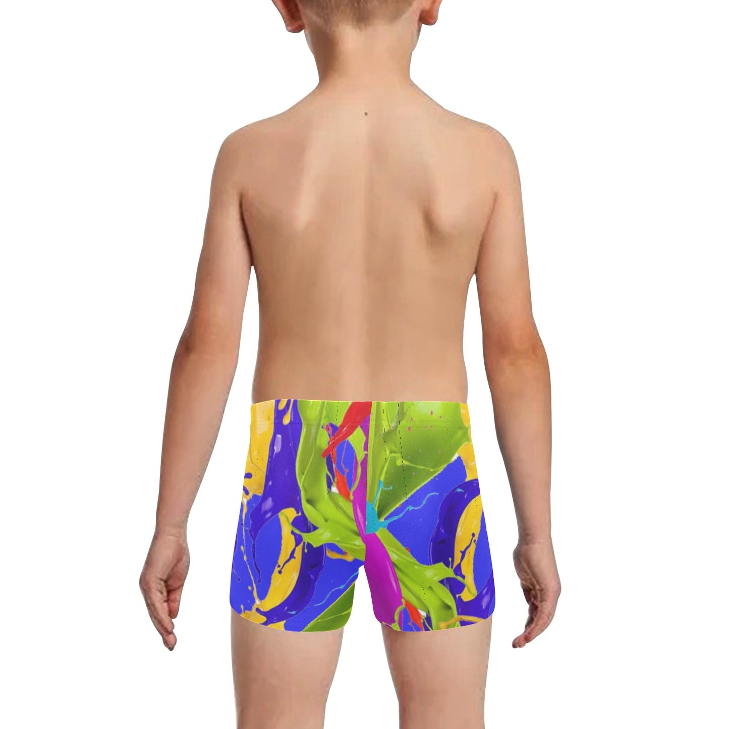 Color Mix Little Boys' Swimming Trunks