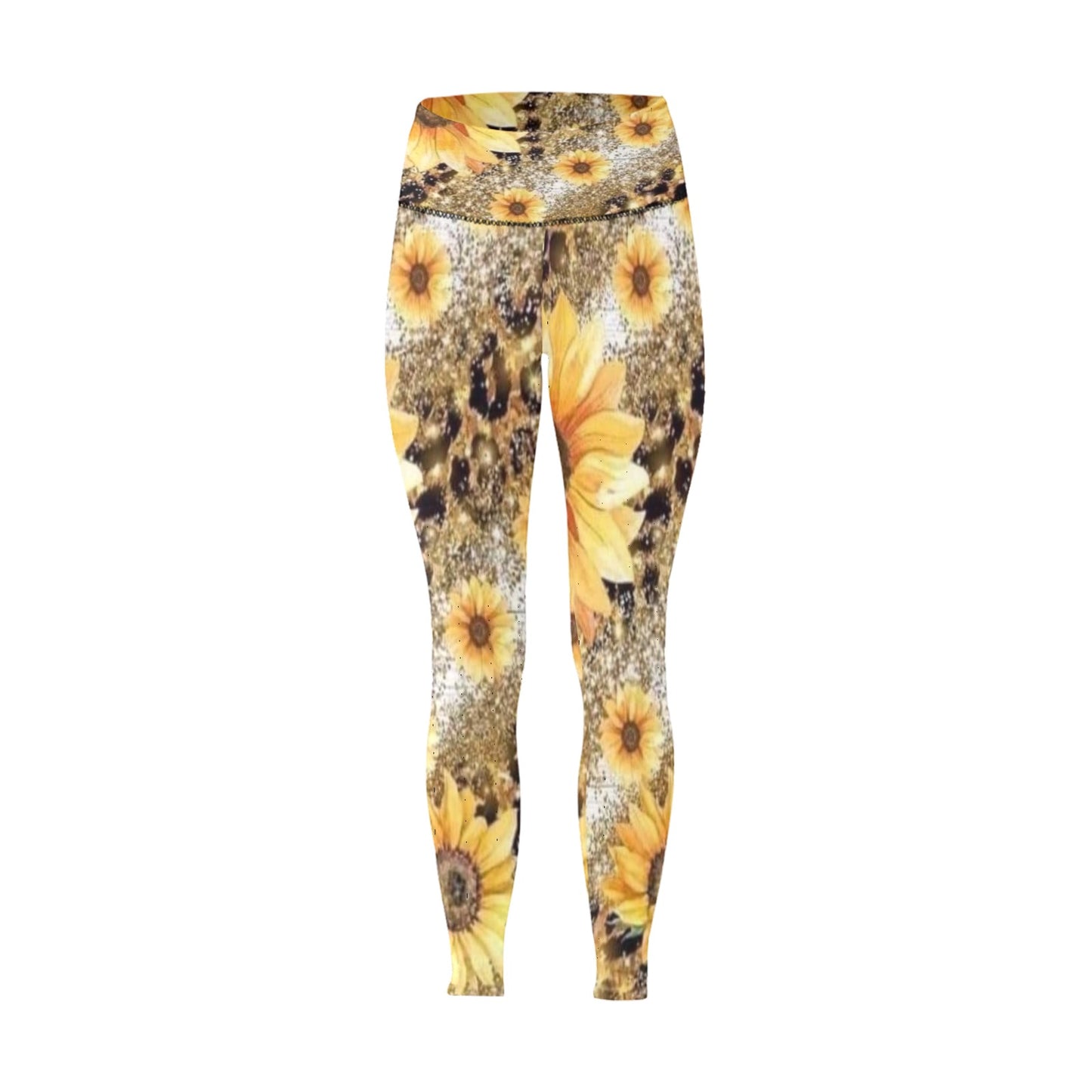 Sunflower Women's High-Waisted Leggings