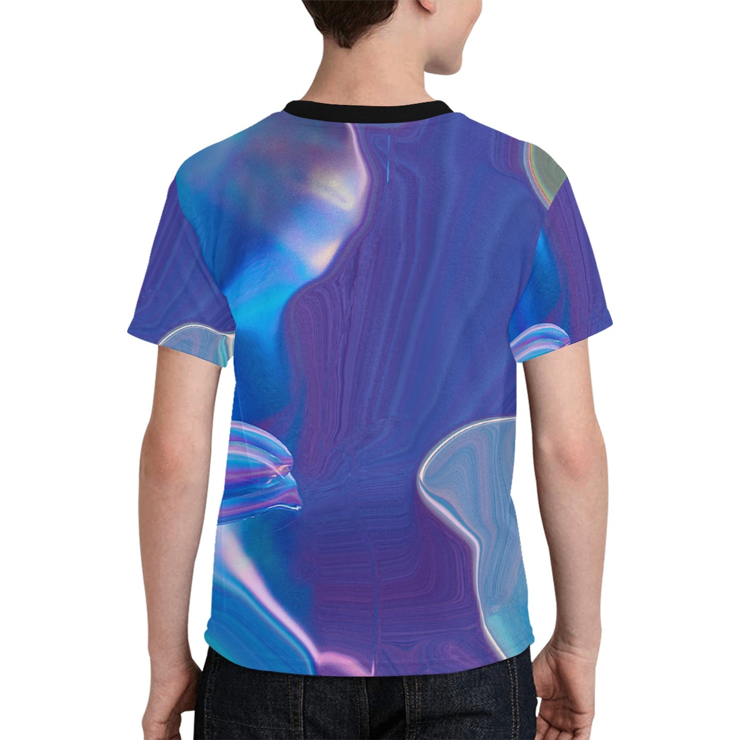 Blue Aura Unisex T-shirt- Youth