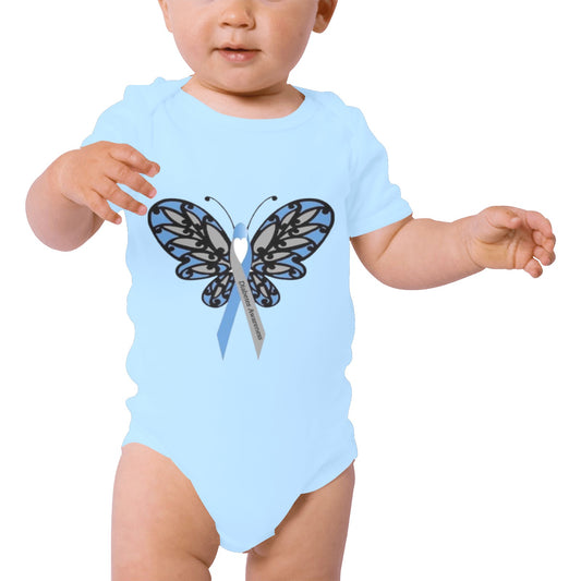 AWARENESS - Diabetes Baby Short Sleeve Onesie