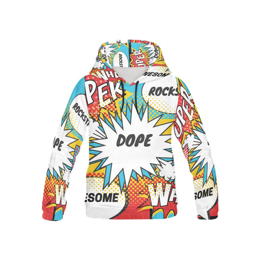 Comic Words Hoodie for Kid