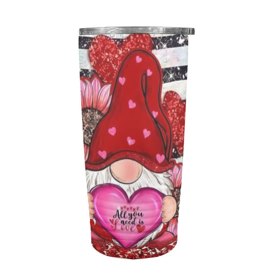 All We Need Is Love Valentine’s Day 20oz Insulated Stainless Steel Mobile Tumbler