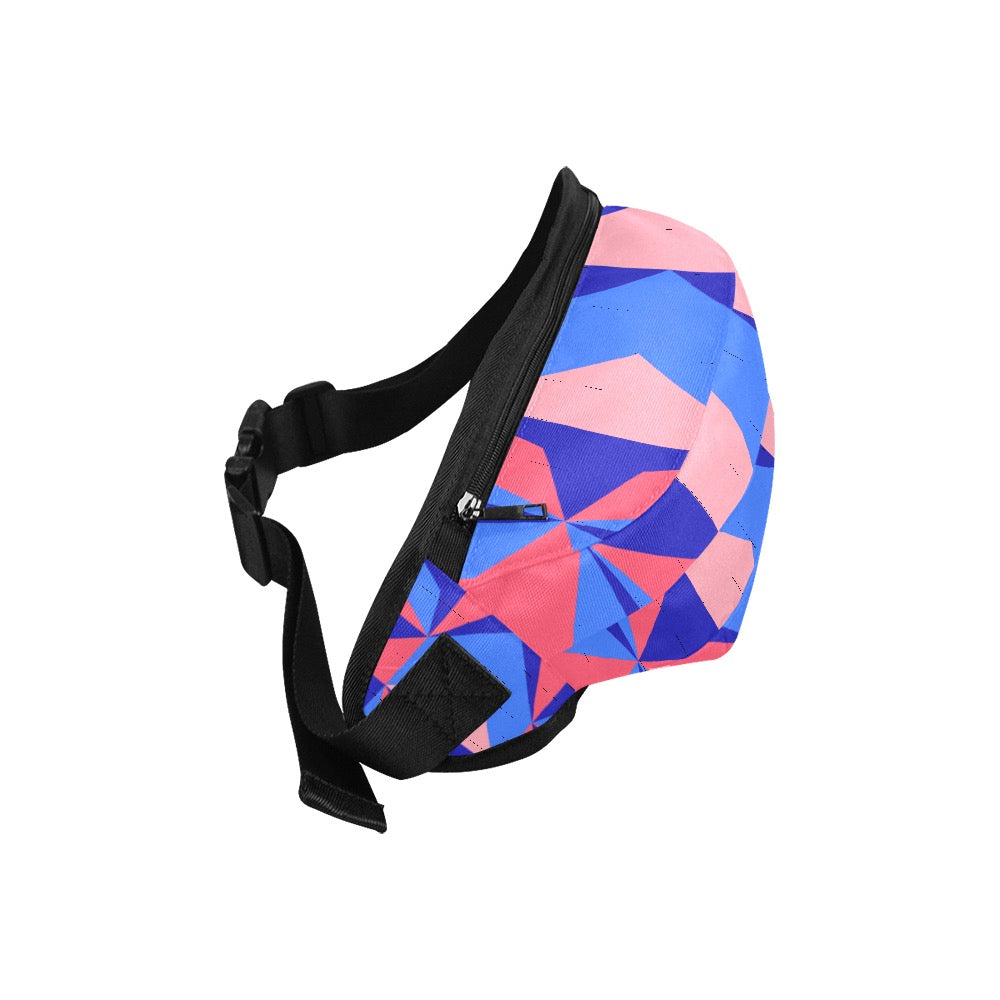 Color Abstract Fanny Pack/Large