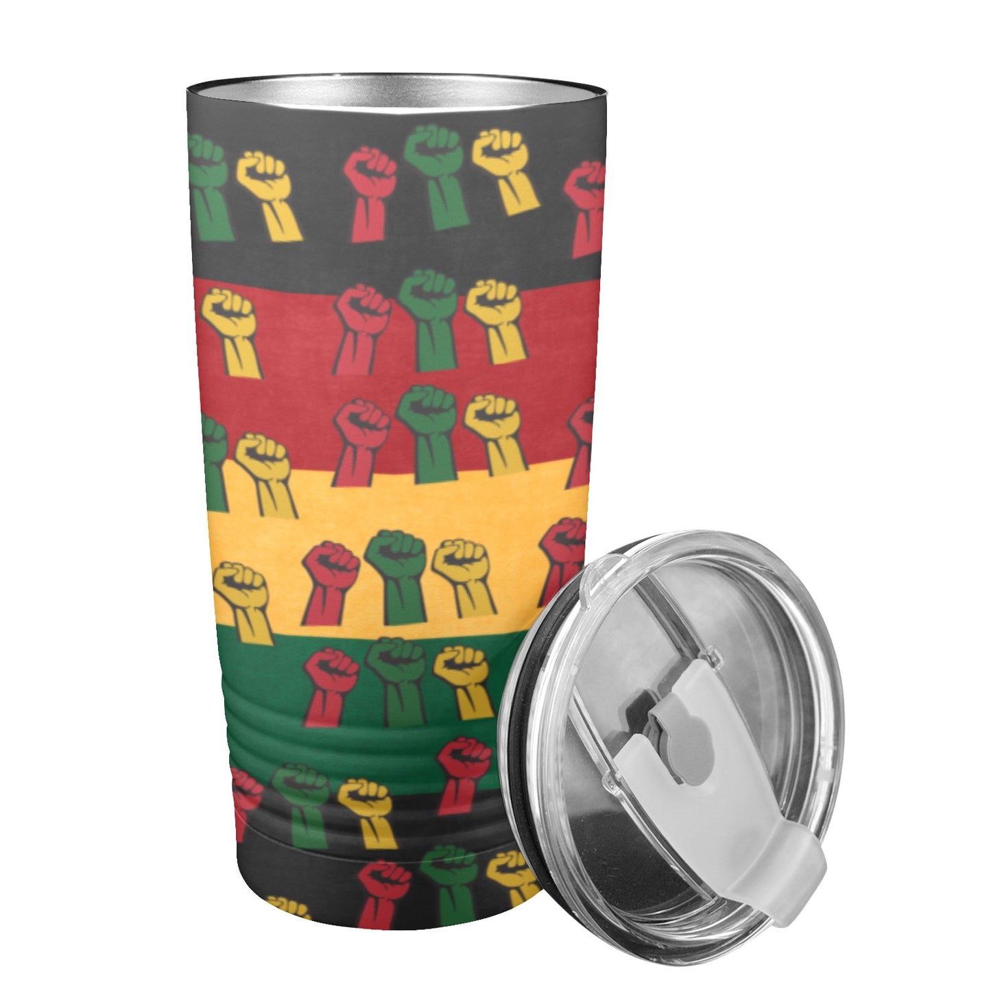 Fist of Unity 20oz Insulated Stainless Steel Mobile Tumbler