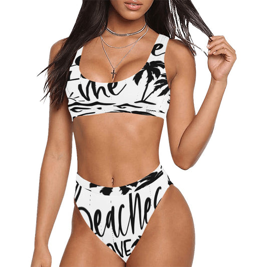 Beaches Love Me Sport Bikini Swimsuit