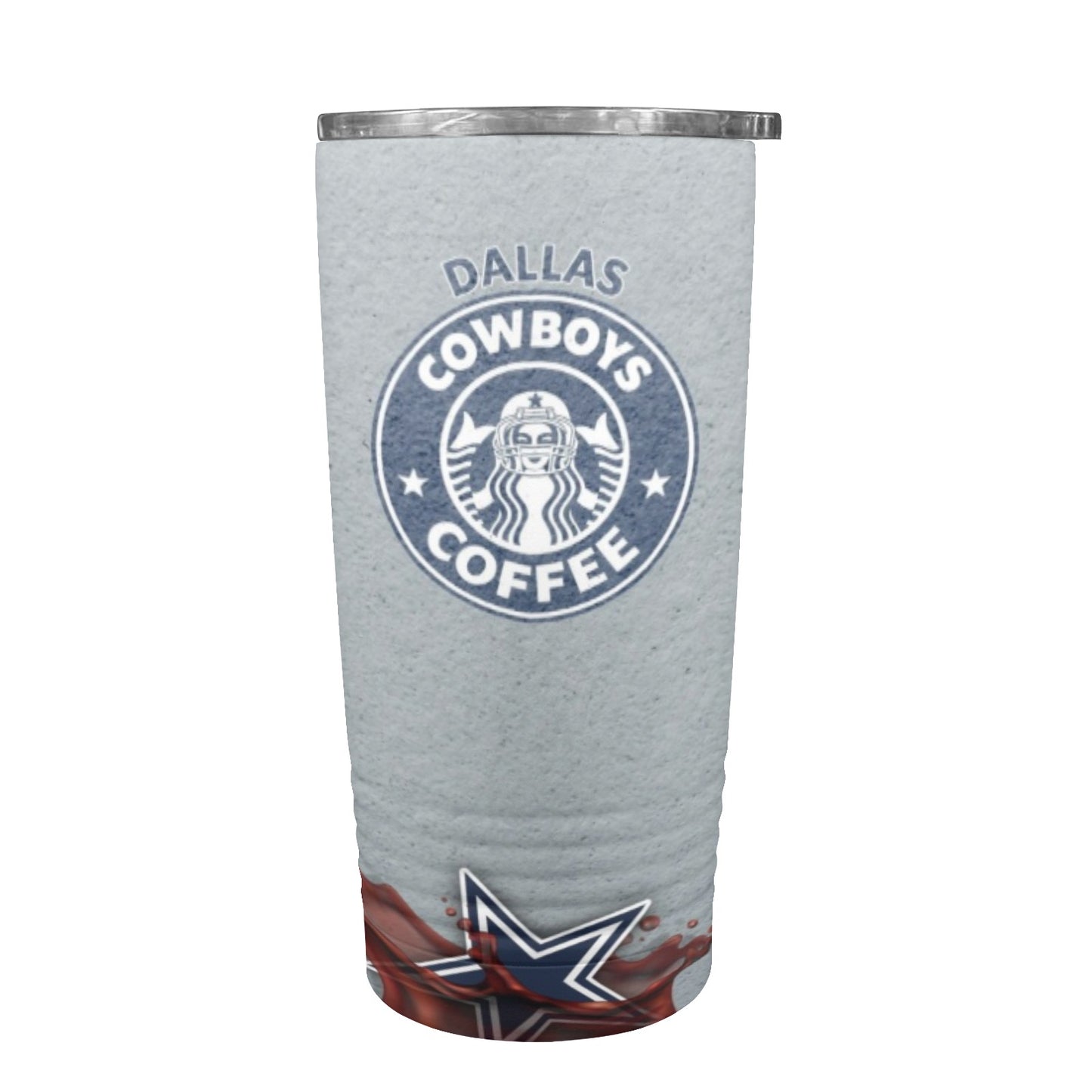 Cowboys 20oz Insulated Stainless Steel Mobile Tumbler