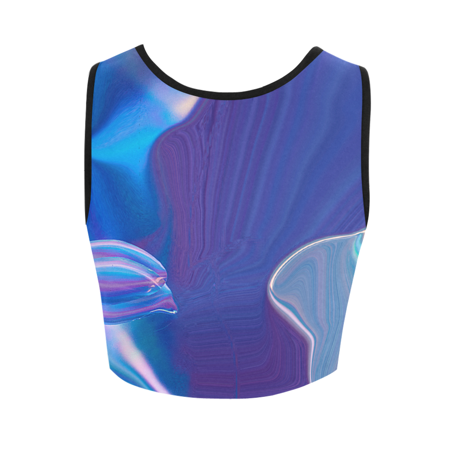 Blue Aura Women's Crop Top