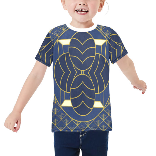 Navy Cut Unisex T-Shirt- Kids