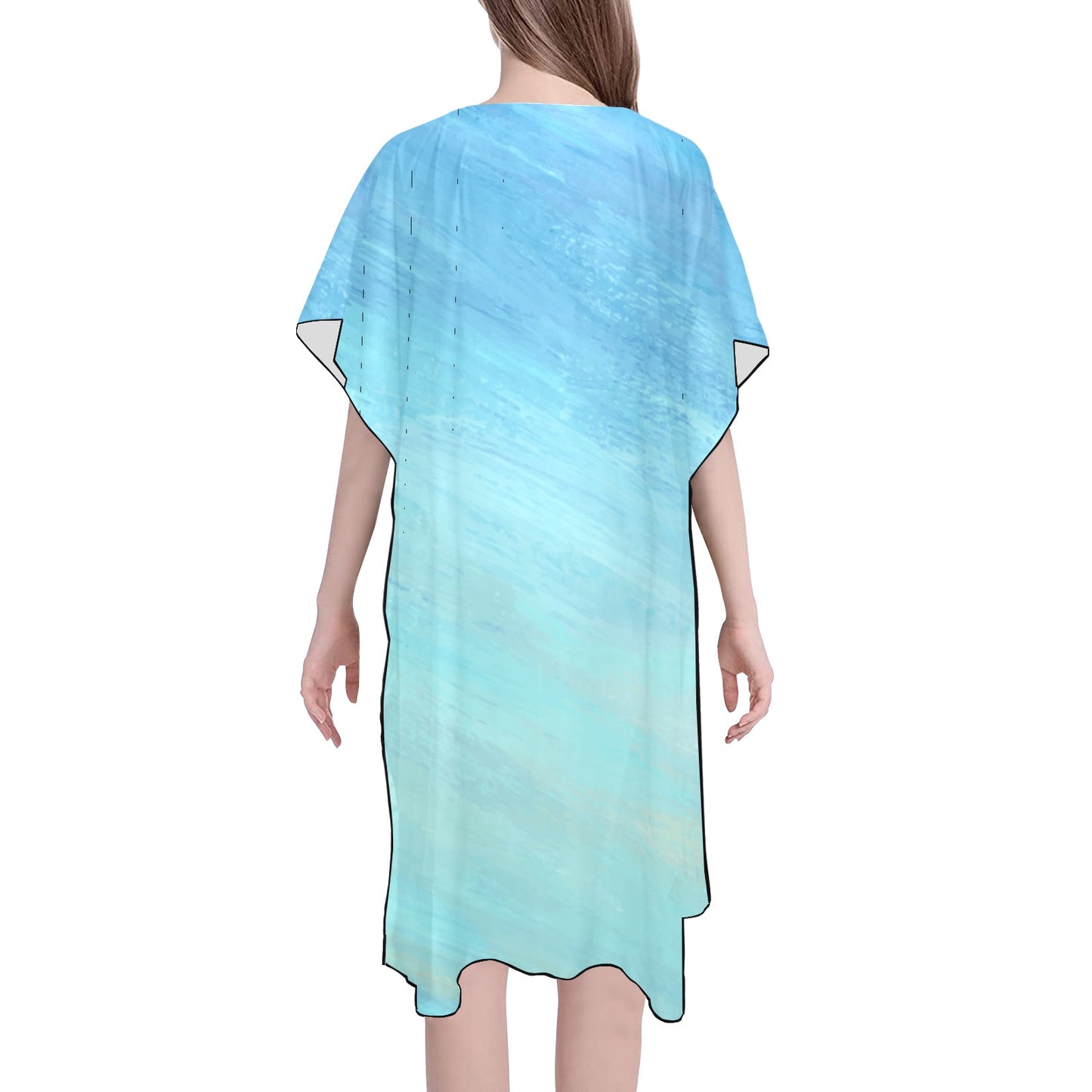 Blue Skies Chiffon Cover Up