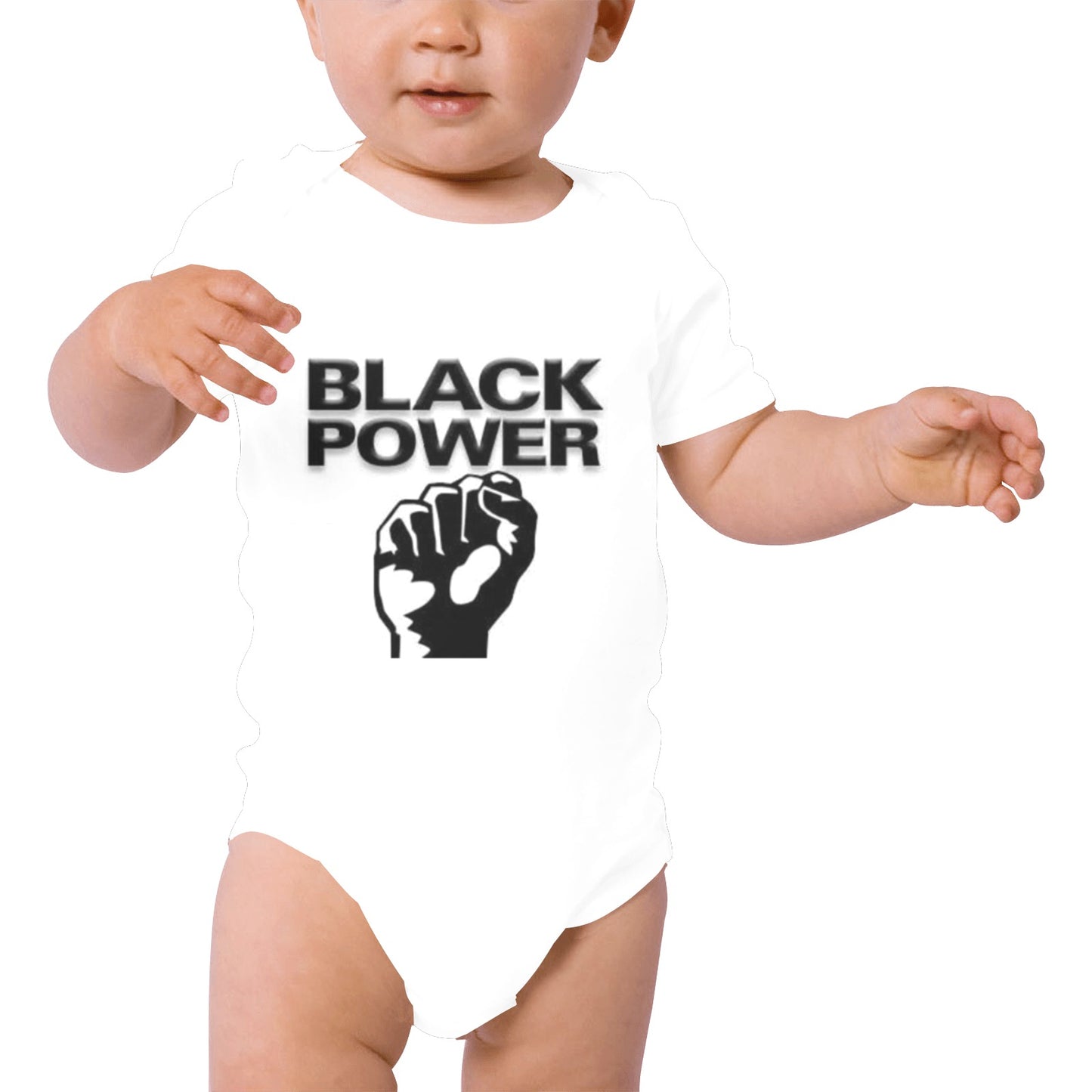 Black Power Baby Onesie