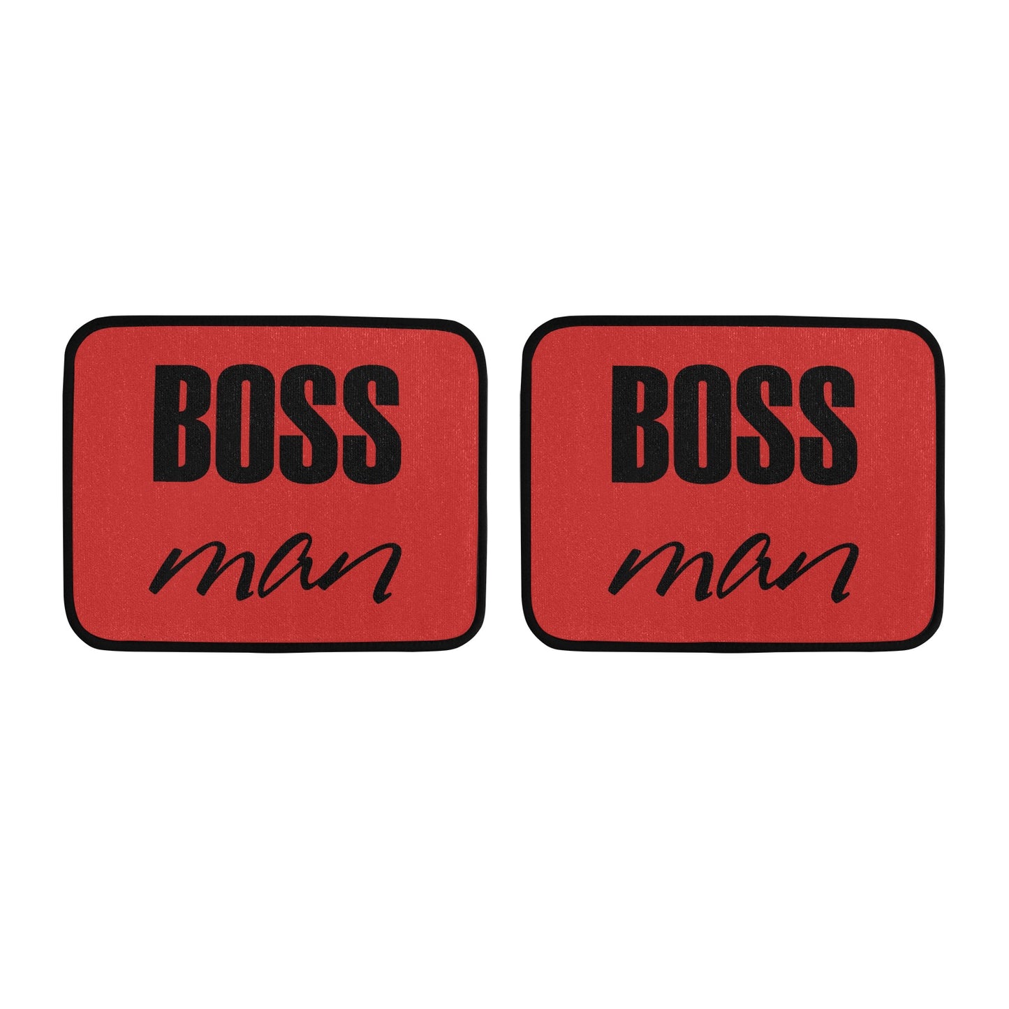 Boss Man Back Car Floor Mat (2pcs)