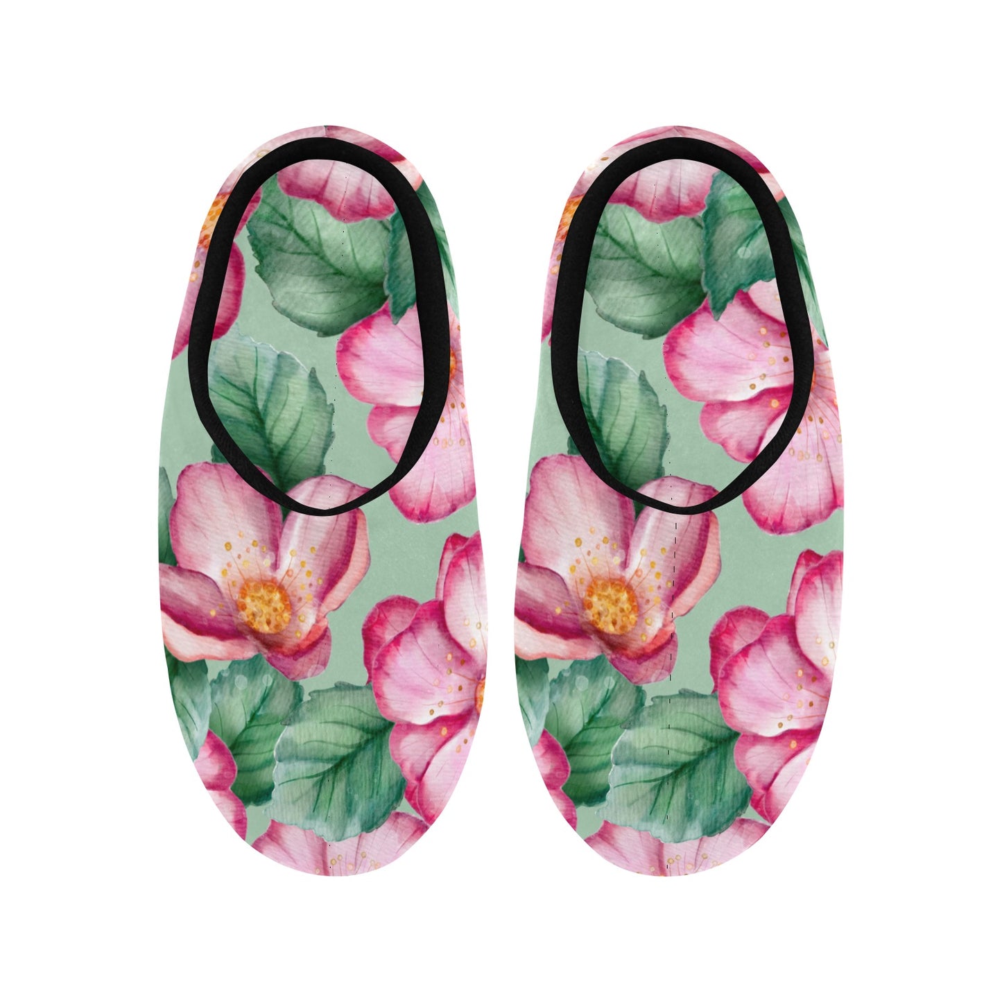 Garden Party Women's Non-Slip Cotton Slippers