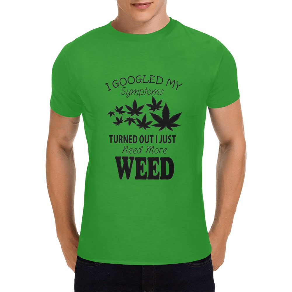 Symptoms is Weed 420 Men's T-Shirt