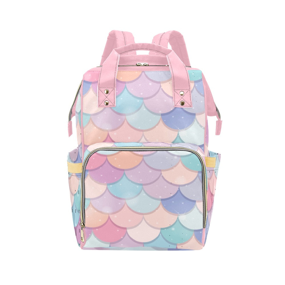 Mermaid Me Multi-Function Diaper Backpack/Baggies