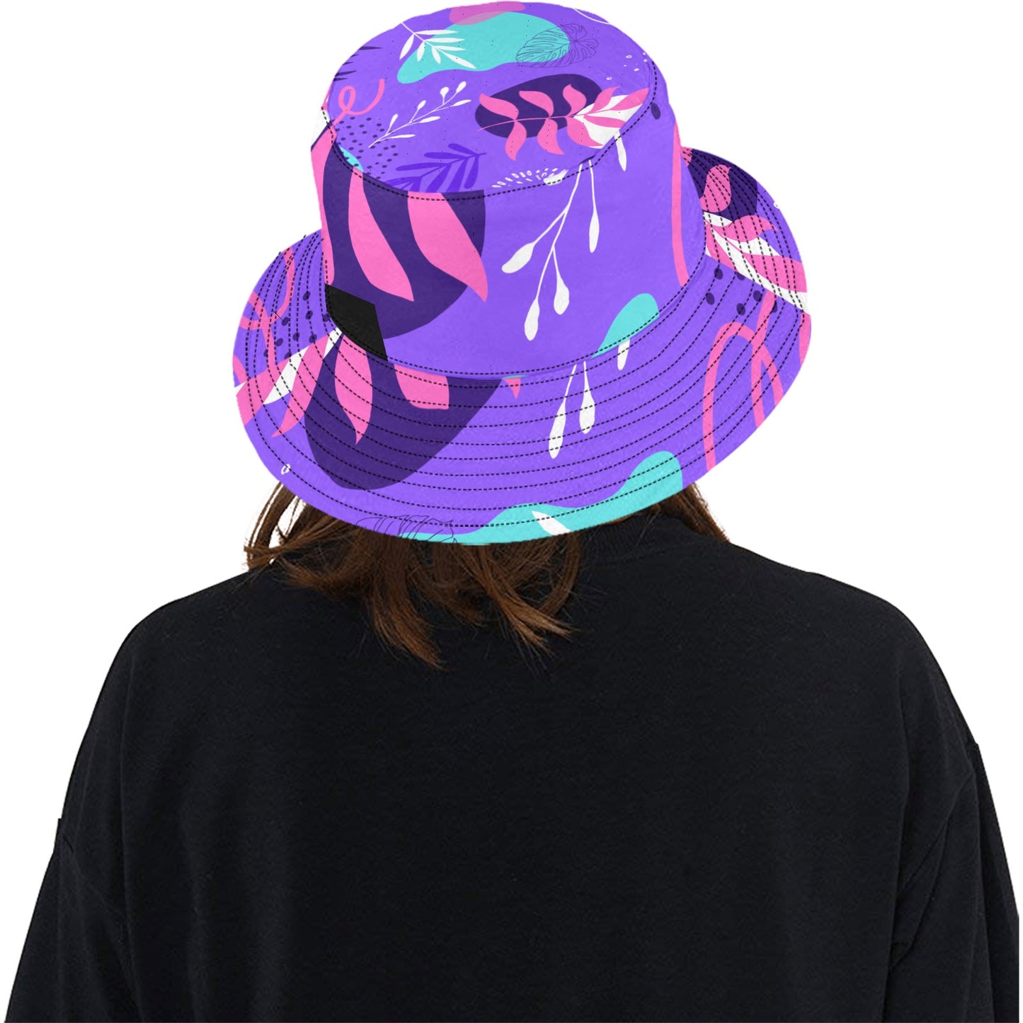 Purple Palms Unisex Bucket Hat