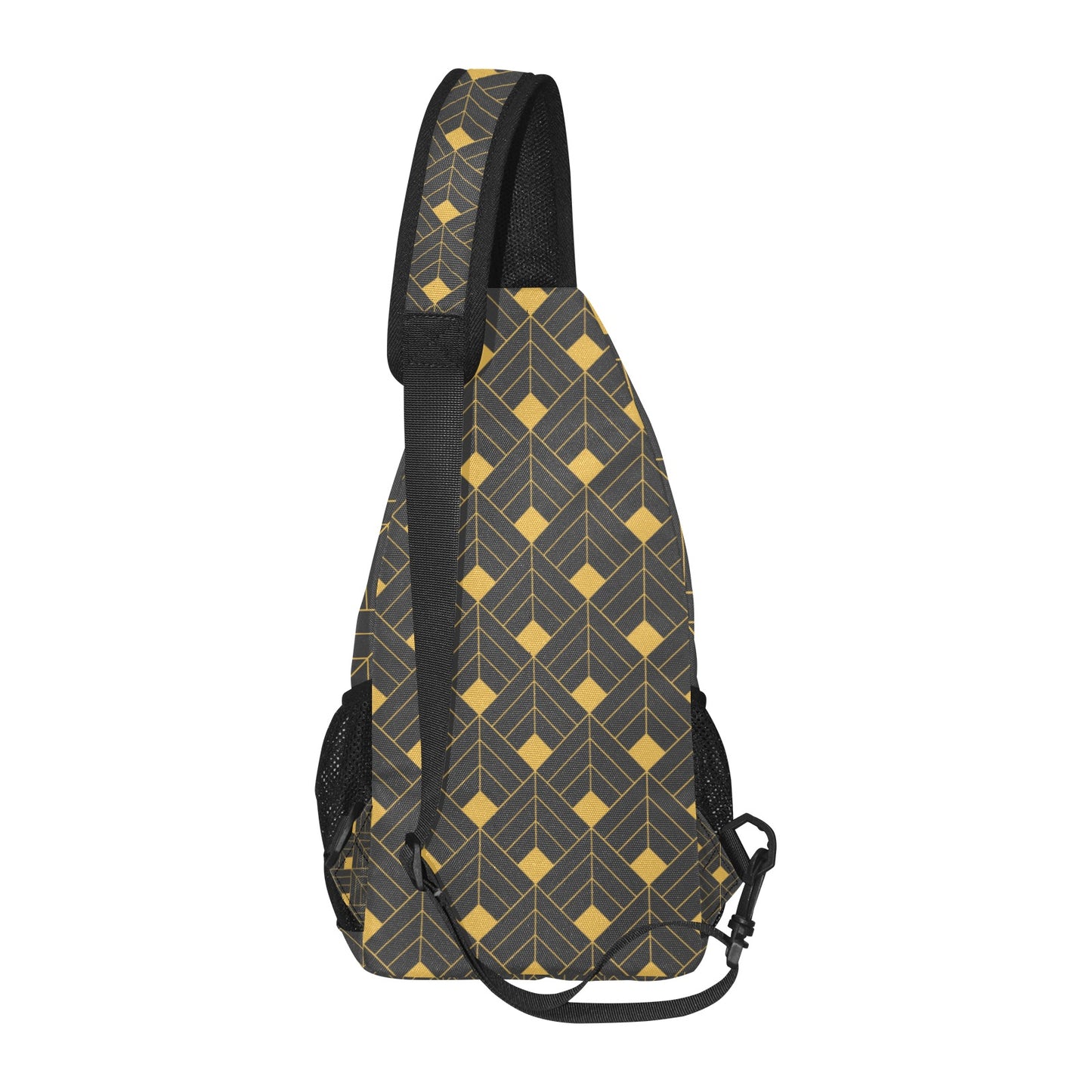 Gold Diamond Chest Bag