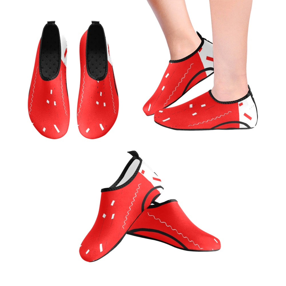 Red Does It Good Women's Slip-On Water Shoes