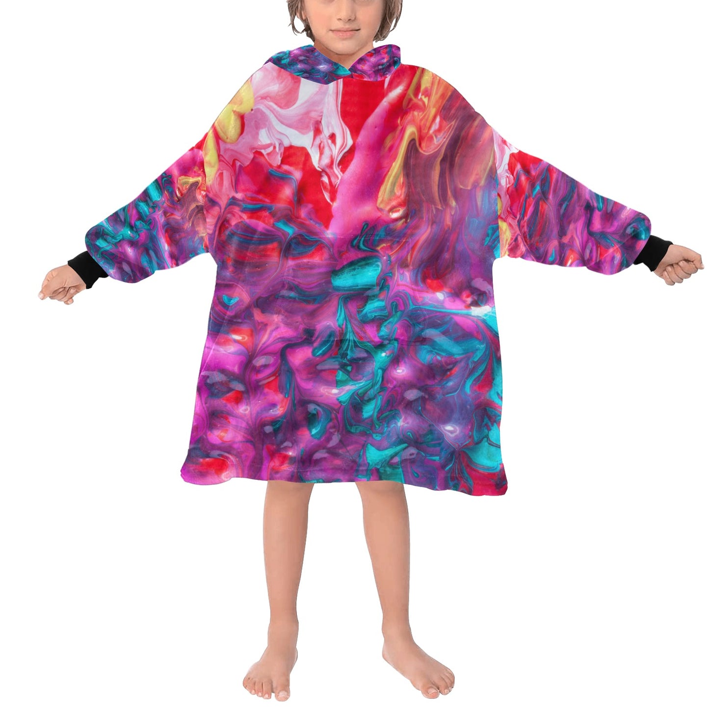 Spring Summer Blanket Hoodie- Kids/Youth