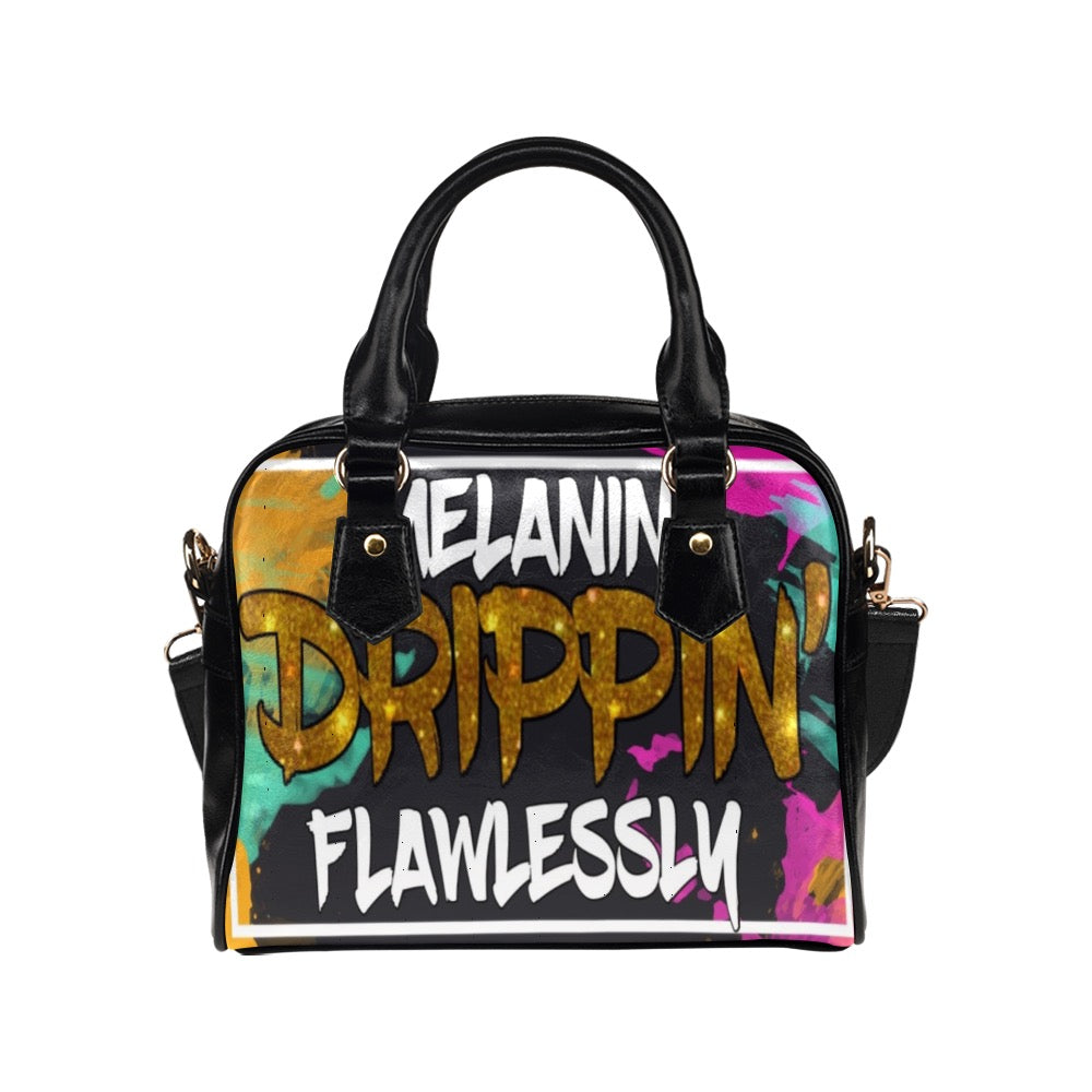 Melanin DRIPPIN Flawlessly Shoulder Handbag