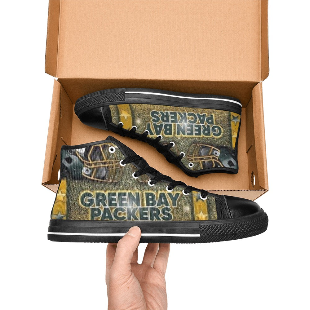 Green Bay Men's High Top Shoes