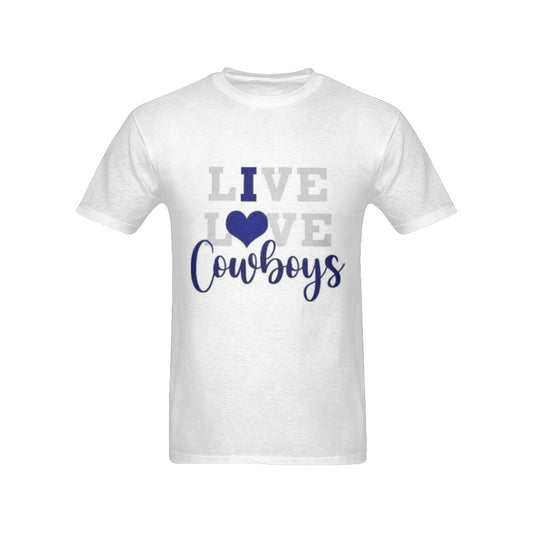 Live Love Cowboys Men's T-Shirt