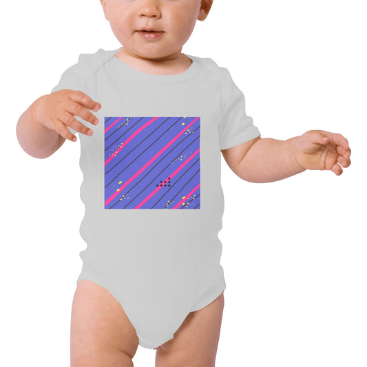 Blue Streak Baby Onesie