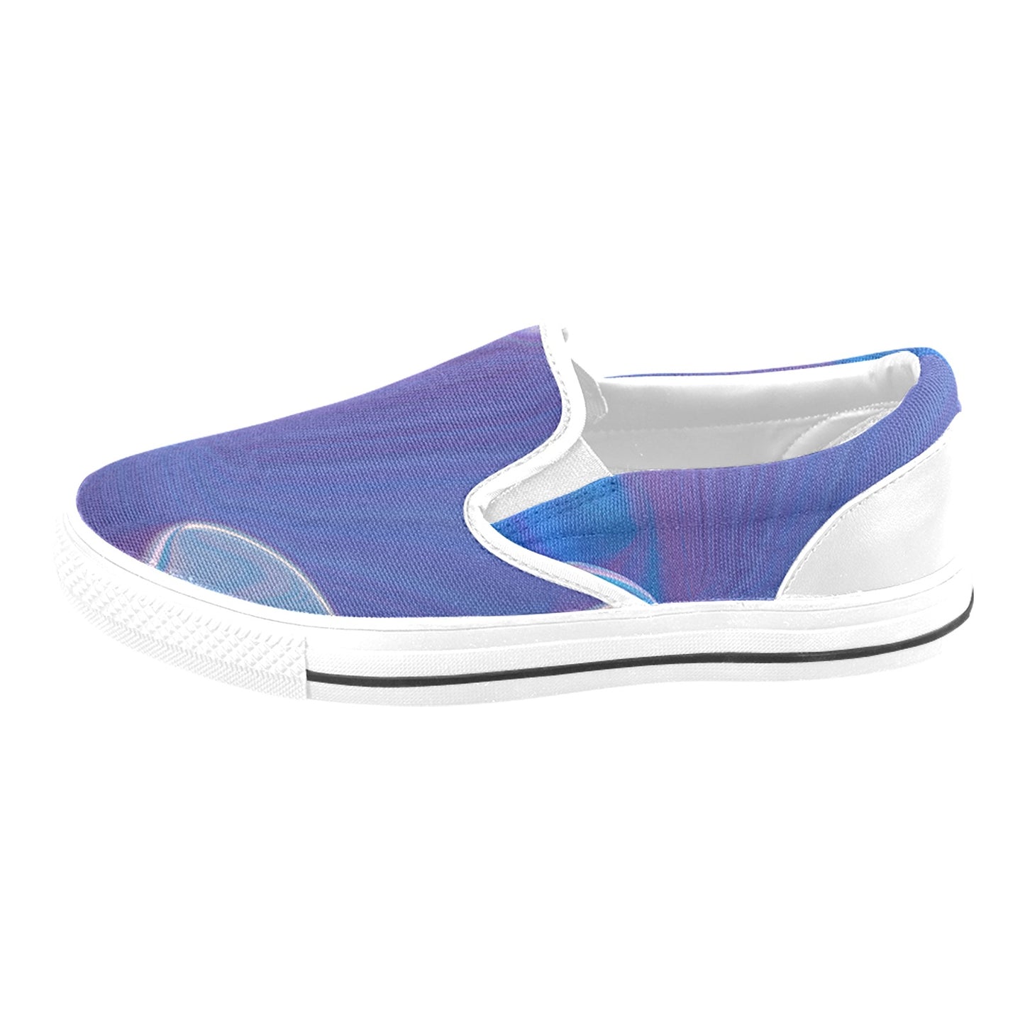 Blue Aura Men's Slip-on Shoes